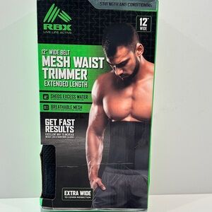 RBX Extra Wide 12” Wide Mesh Waist Trimmer.